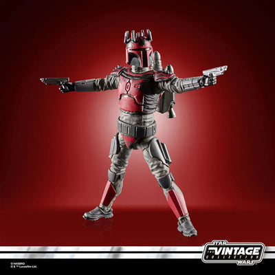 Star Wars VINTAGE Series 3.75 Inch Action Figure Mandalorian Super Commando Captainㅤ – Hasbro – ActionFigureBrasil — embalagem