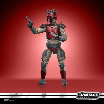 Star Wars VINTAGE Series 3.75 Inch Action Figure Mandalorian Super Commando Captainㅤ – Hasbro – ActionFigureBrasil — iluminação de estúdio