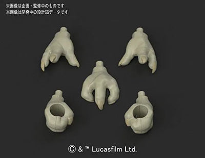 Star Wars - Yoda - Star Wars Plastic Model - Characters & Creatures - 1/6 (Bandai)ㅤ – Bandai – ActionFigureBrasil — ângulo diferente