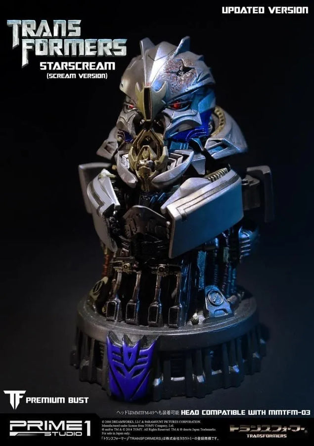 Starscream (Scream Edition) Transformers: Revenge of the Fallen (Film) – Prime1Studio – ActionFigure Brasil