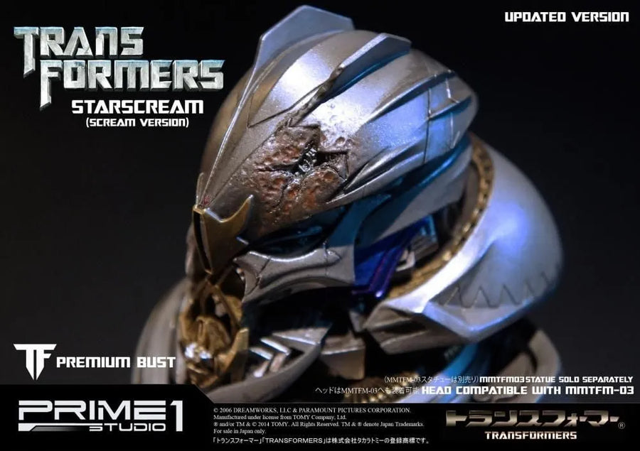 Starscream (Scream Edition) Transformers: Revenge of the Fallen (Film) – Prime1Studio – ActionFigure Brasil