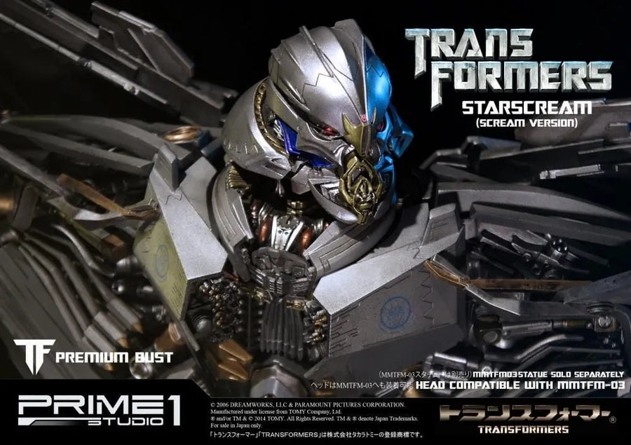 Starscream (Scream Edition) Transformers: Revenge of the Fallen (Film) – Prime1Studio – ActionFigure Brasil