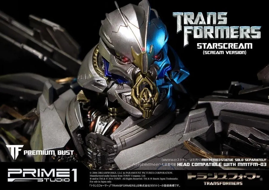 Starscream (Scream Edition) Transformers: Revenge of the Fallen (Film) – Prime1Studio – ActionFigure Brasil