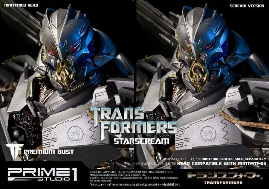 Starscream (Scream Edition) Transformers: Revenge of the Fallen (Film) – Prime1Studio – ActionFigure Brasil