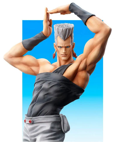 Statue Legend - JoJo's Bizarre Adventure Part.III 18. Jean Pierre Polnareff (Sculpting, Color Supervised by Hirohiko Araki)ㅤ – Puella Magi Madoka Magica – ActionFigureBrasil — close
