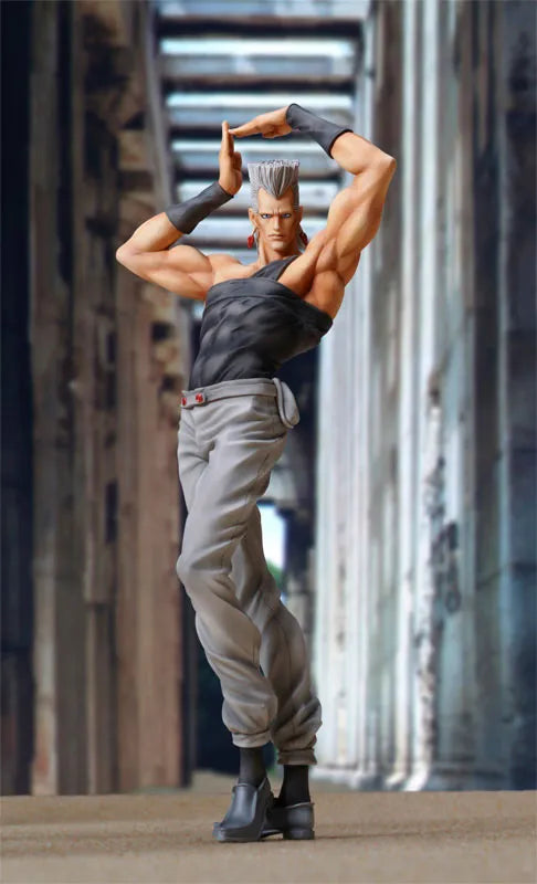 Statue Legend - JoJo's Bizarre Adventure Part.III 18. Jean Pierre Polnareff (Sculpting, Color Supervised by Hirohiko Araki)ㅤ – Puella Magi Madoka Magica – ActionFigureBrasil