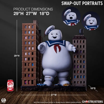Stay Puft Marshmallow Man Deluxe - LIMITED EDITION: 400 (Deluxe Edition) – PCS – ActionFigure Brasil — iluminação de estúdio
