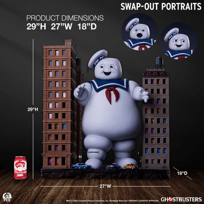 Stay Puft Marshmallow Man Deluxe - LIMITED EDITION: 400 (Deluxe Edition) – PCS – ActionFigure Brasil — ângulo diferente