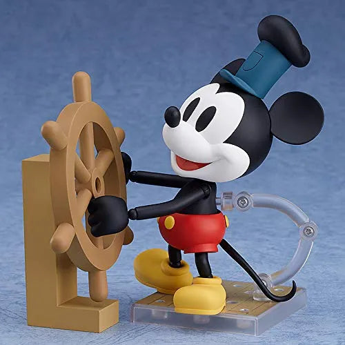 Steamboat Willie - Mickey Mouse - Nendoroid #1010b - 1928 Ver., Color (Good Smile Company)ㅤ – Good Smile Company As Manufacturer – ActionFigure Brasil