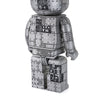 Steampunk Be@rbrick 400% Iron Bright (Special Edition) - LIMITED EDITION: 400 - ActionFigure Brasil