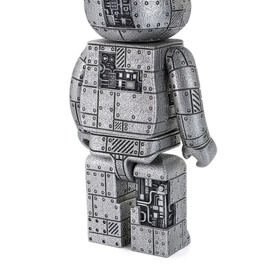 Steampunk Be@rbrick 400% Iron Bright (Special Edition) - LIMITED EDITION: 400 – Royal Selangor – ActionFigure Brasil — embalagem