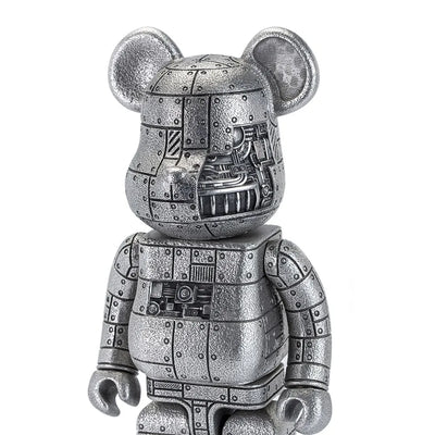 Steampunk Be@rbrick 400% Iron Bright (Special Edition) - LIMITED EDITION: 400 – Royal Selangor – ActionFigure Brasil — acessórios