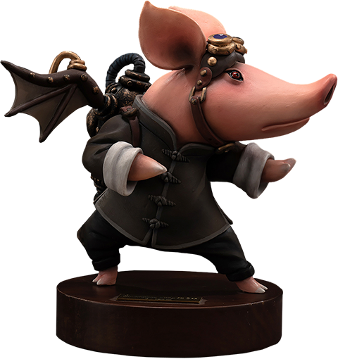 Steampunk Kungfu Boo - LIMITED EDITION: 300 – Manas SUM – ActionFigure Brasil