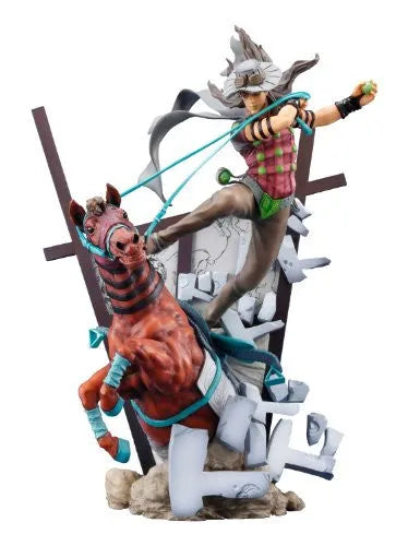 Steel Ball Run - Jojo no Kimyou na Bouken - Gyro Zeppeli - High Standard Statue - Normal Ver. (Skynet)ㅤ – Skynet – ActionFigure Brasil