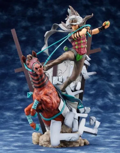 Steel Ball Run - Jojo no Kimyou na Bouken - Gyro Zeppeli - High Standard Statue - Normal Ver. (Skynet)ㅤ – Skynet – ActionFigure Brasil