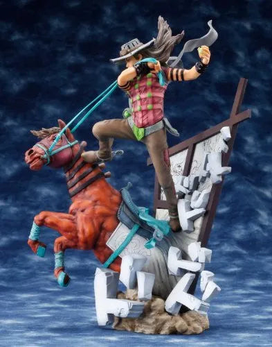 Steel Ball Run - Jojo no Kimyou na Bouken - Gyro Zeppeli - High Standard Statue - Normal Ver. (Skynet)ㅤ – Skynet – ActionFigure Brasil