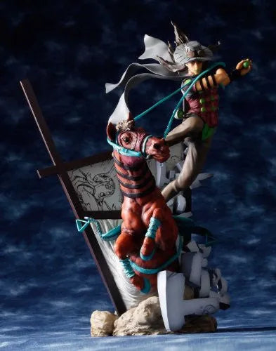 Steel Ball Run - Jojo no Kimyou na Bouken - Gyro Zeppeli - High Standard Statue - Normal Ver. (Skynet)ㅤ – Skynet – ActionFigure Brasil