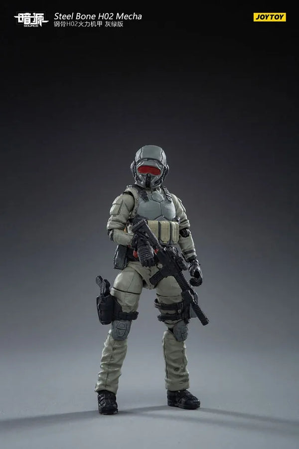 Steel Bone H20 Firepower Mecha (Gray-Green) – Joytoy – ActionFigure Brasil
