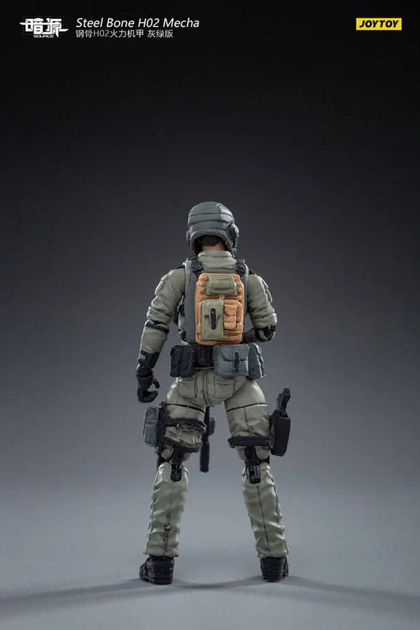Steel Bone H20 Firepower Mecha (Gray-Green) – Joytoy – ActionFigure Brasil