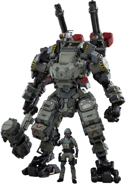 Steel Bone H20 Firepower Mecha (Gray-Green) – Joytoy – ActionFigure Brasil