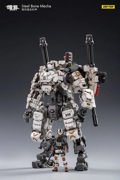 Steel Bone Mecha (White) – Joytoy – ActionFigure Brasil