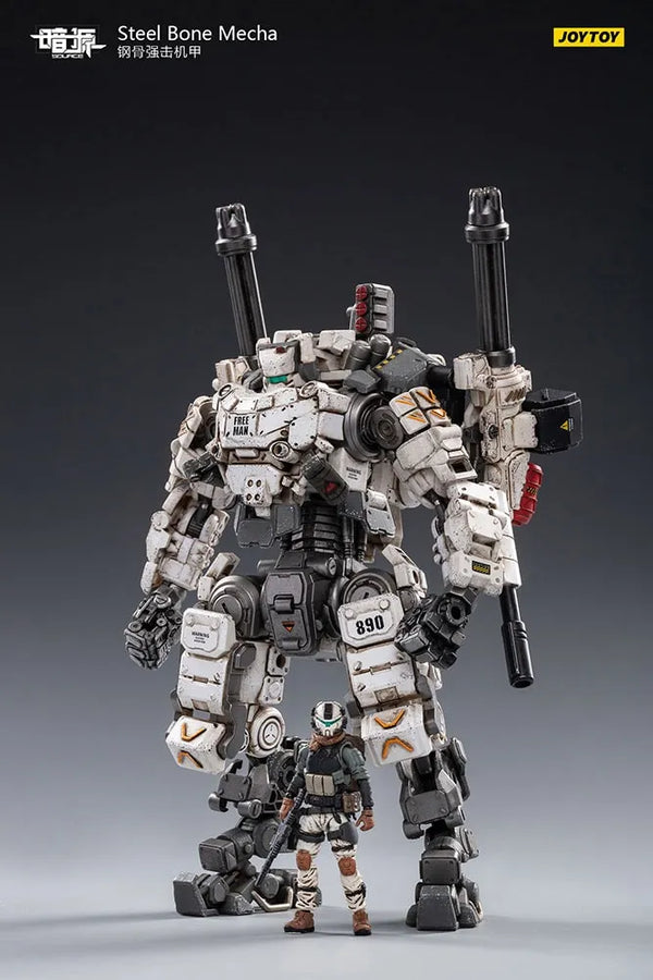 Steel Bone Mecha (White) – Joytoy – ActionFigure Brasil