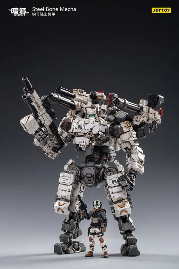 Steel Bone Mecha (White) – Joytoy – ActionFigure Brasil