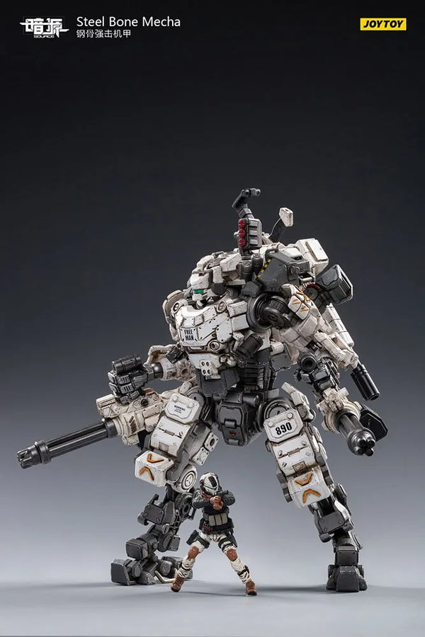 Steel Bone Mecha (White) – Joytoy – ActionFigure Brasil