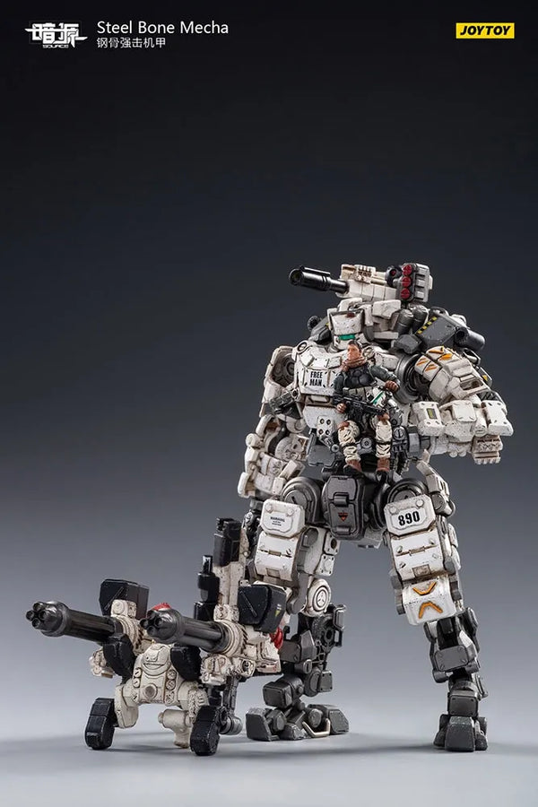 Steel Bone Mecha (White) – Joytoy – ActionFigure Brasil