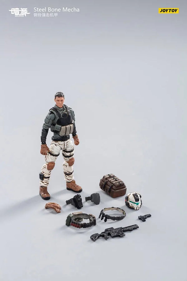 Steel Bone Mecha (White) – Joytoy – ActionFigure Brasil