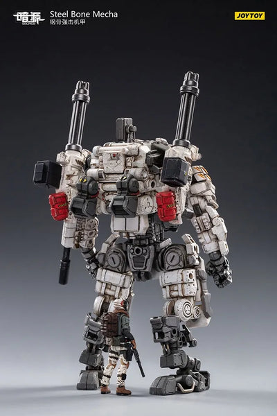 Steel Bone Mecha (White) – Joytoy – ActionFigure Brasil — detalhe do produto
