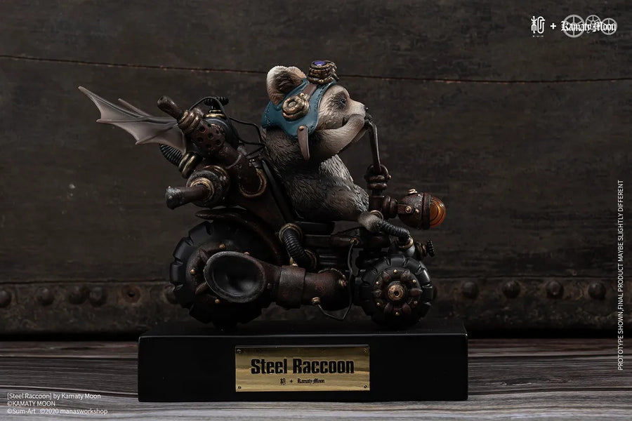 Steel Raccoon – Manas SUM – ActionFigure Brasil