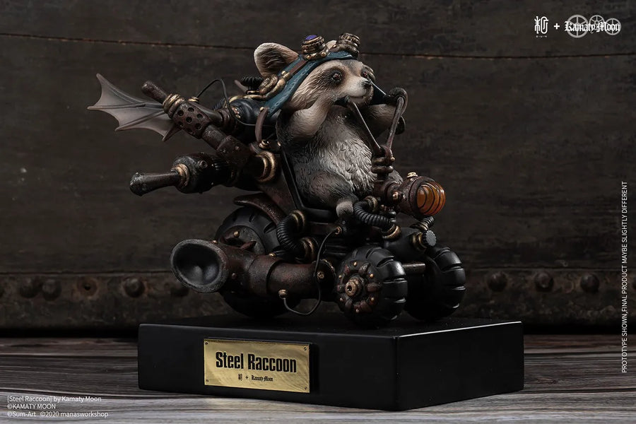 Steel Raccoon – Manas SUM – ActionFigure Brasil