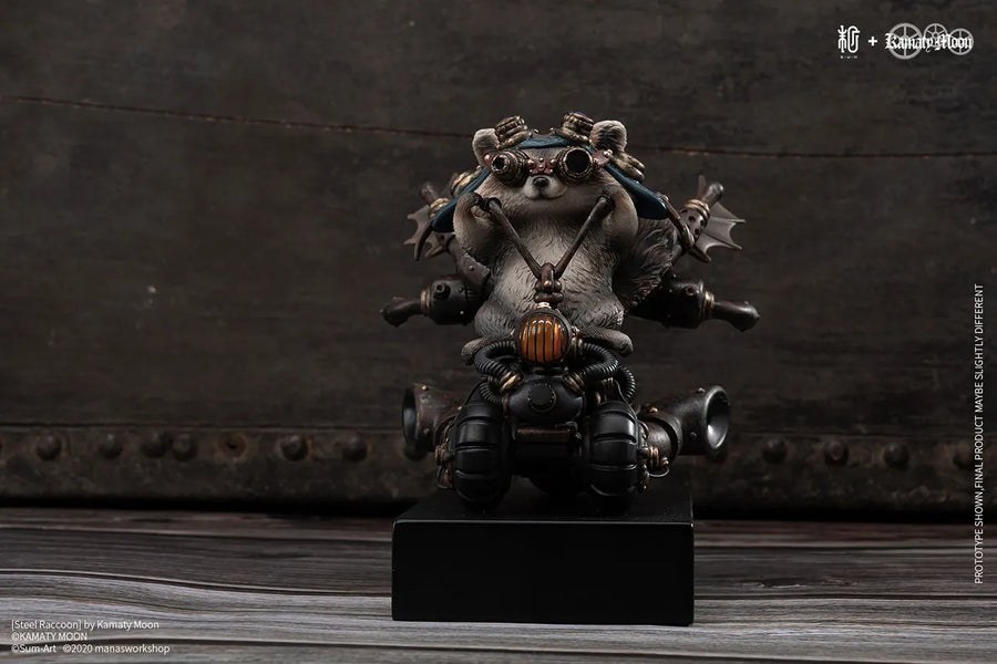 Steel Raccoon – Manas SUM – ActionFigure Brasil