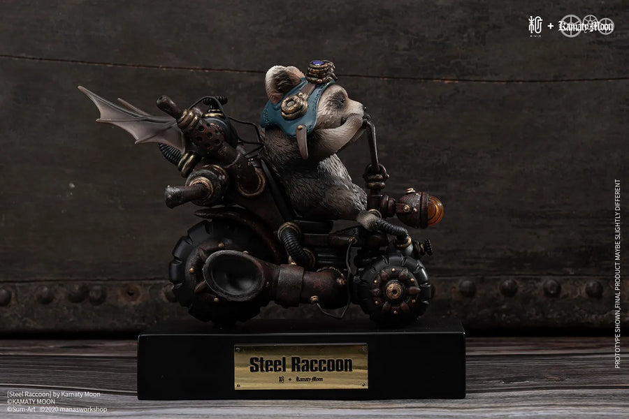 Steel Raccoon – Manas SUM – ActionFigure Brasil