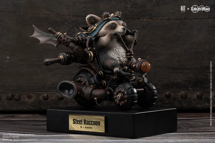 Steel Raccoon – Manas SUM – ActionFigure Brasil