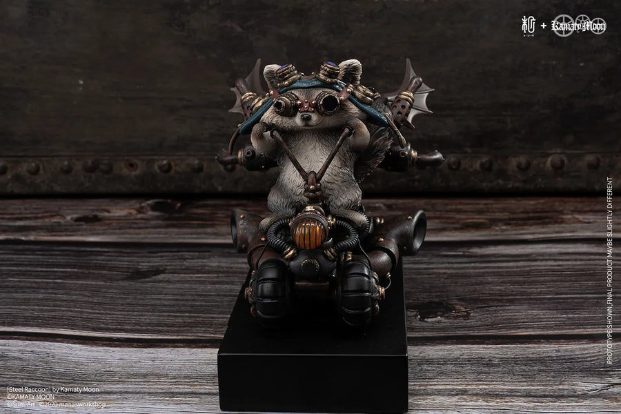 Steel Raccoon – Manas SUM – ActionFigure Brasil