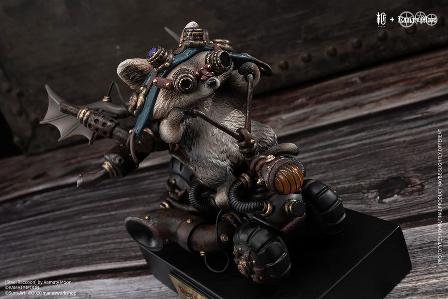 Steel Raccoon – Manas SUM – ActionFigure Brasil