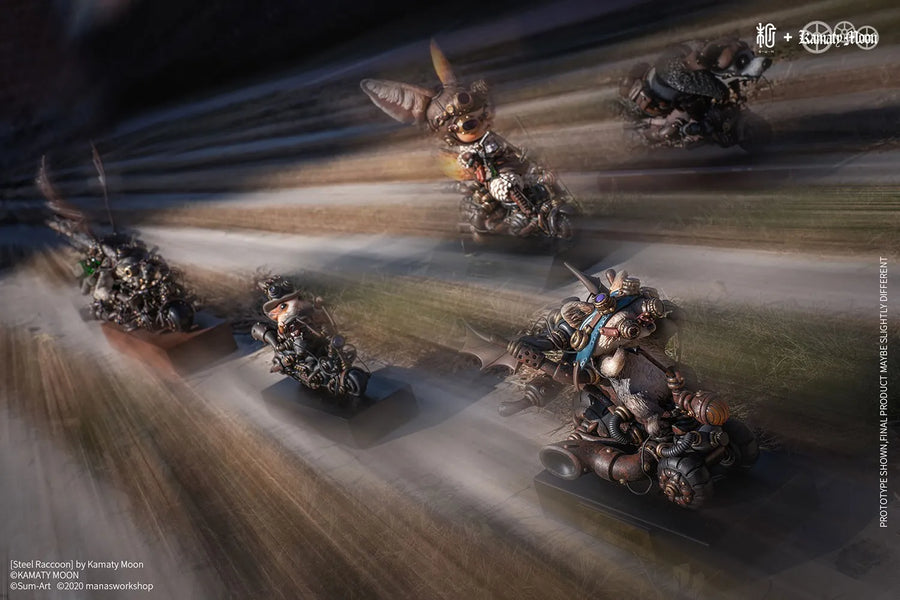 Steel Raccoon – Manas SUM – ActionFigure Brasil