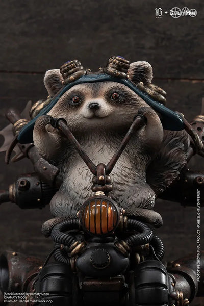 Steel Raccoon – Manas SUM – ActionFigure Brasil — iluminação de estúdio