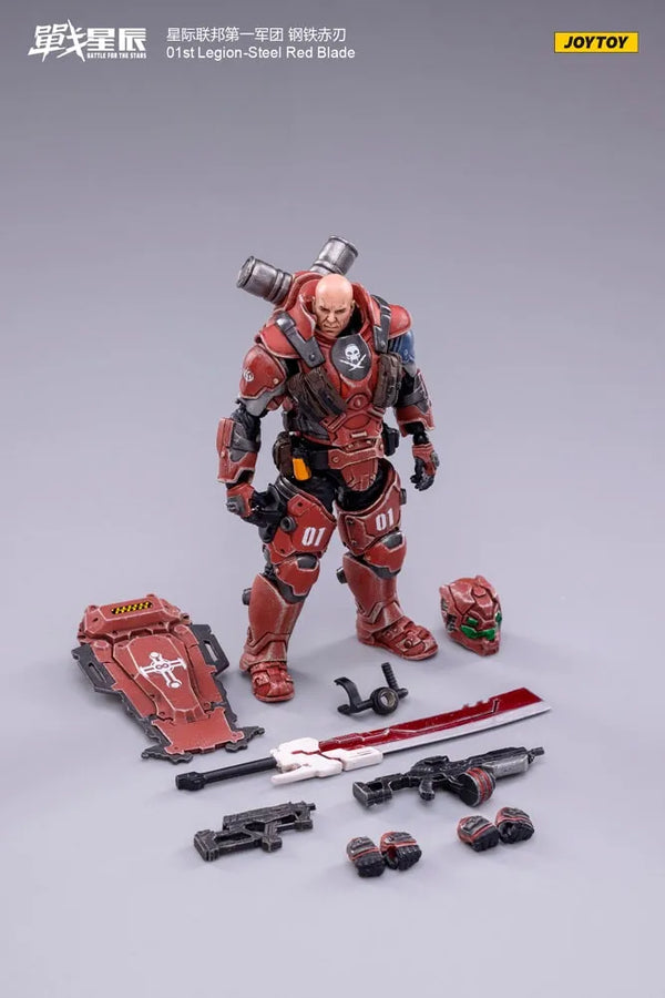Steel Red Blade – Joytoy – ActionFigure Brasil