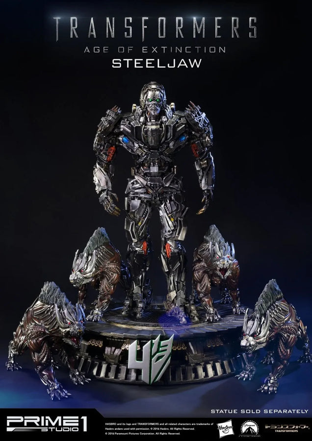 Steeljaw (Steal Jow) Transformers: Age of Extinction (Film) – Prime1Studio – ActionFigure Brasil