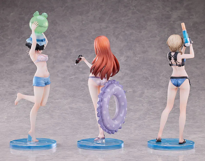 Steins;Gate - Amane Suzuha - Makise Kurisu - Shiina Mayuri - 1/7 - Swimsuit Ver. (Solarain)ㅤ – Solarain – ActionFigureBrasil