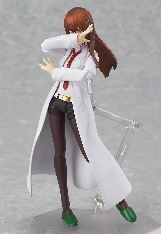 Steins;Gate - Makise Kurisu - Figma #195 - White Coat ver. (Max Factory)ㅤ – Max Factory – ActionFigureBrasil