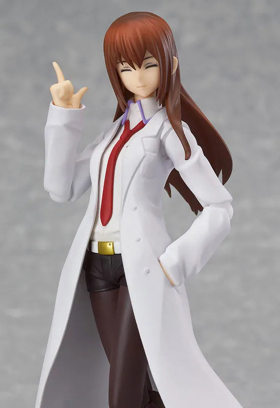 Steins;Gate - Makise Kurisu - Figma #195 - White Coat ver. (Max Factory)ㅤ – Max Factory – ActionFigureBrasil