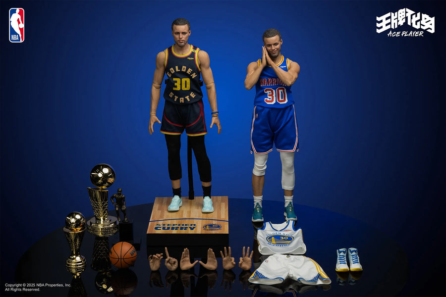 Stephen Curry (Deluxe Version) (Deluxe Version) – Infinity Studio – ActionFigure Brasil