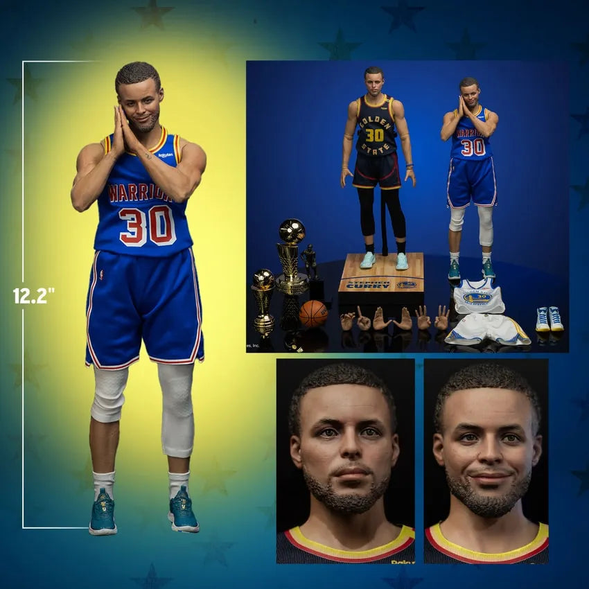 Stephen Curry (Deluxe Version) (Deluxe Version) – Infinity Studio – ActionFigure Brasil