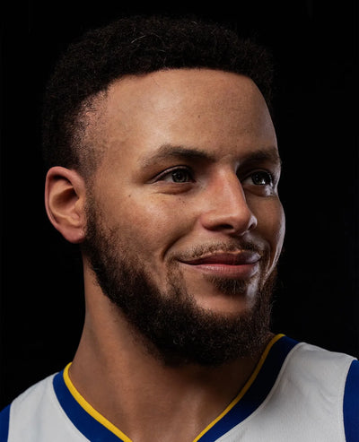 Stephen Curry - LIMITED EDITION: 300 – Infinity Studio – ActionFigure Brasil — ângulo diferente