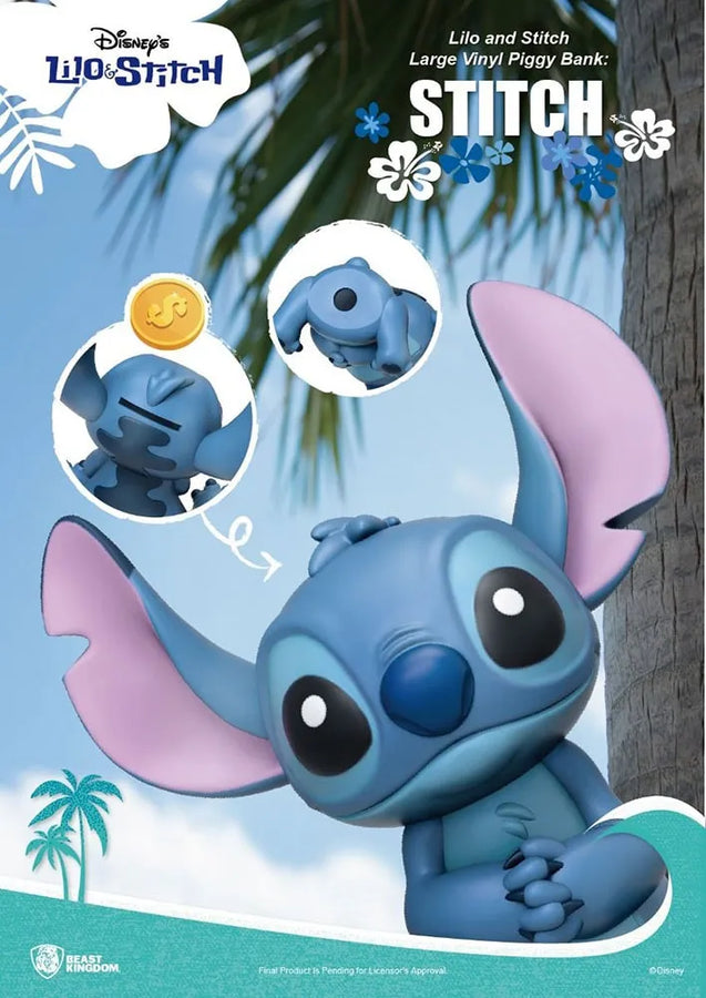 Stitch Large Vinyl Piggy Bank – Beast Kingdom – ActionFigure Brasil