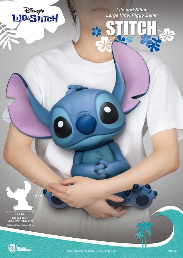 Stitch Large Vinyl Piggy Bank – Beast Kingdom – ActionFigure Brasil